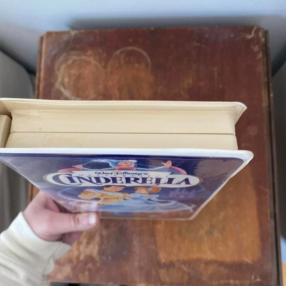 Disney Cinderella VHS tape